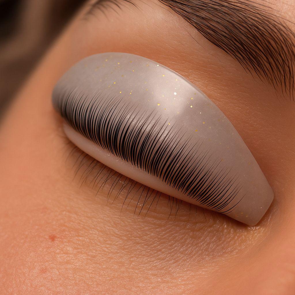 Molde Meia Lua ~Borda Infinita~ de Moldes/Pads/Shields para Lash lifting 4 pares de diferentes tamanhos