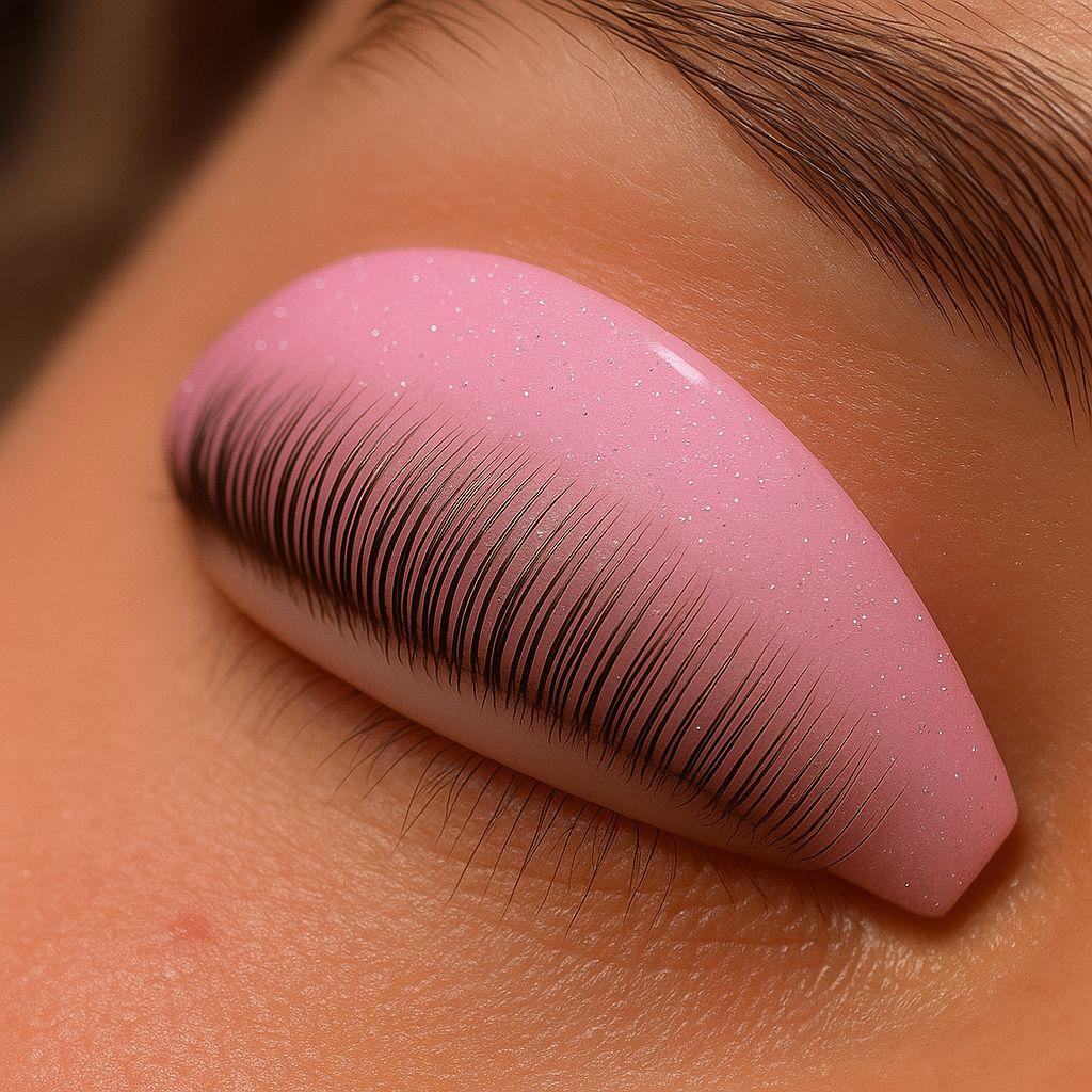 Molde Meia Lua ~Borda Infinita~ de Moldes/Pads/Shields para Lash lifting 4 pares de diferentes tamanhos
