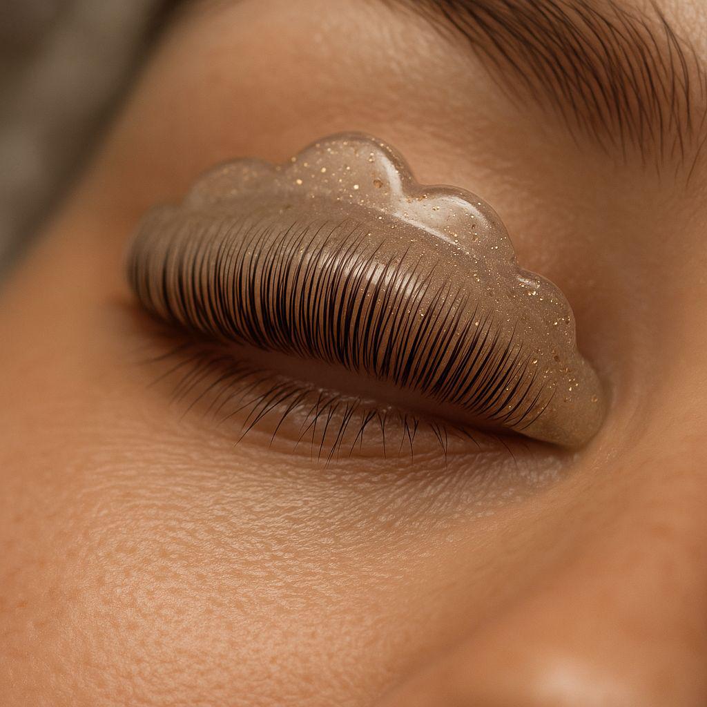 Modelo Nuvem de Moldes/Pads/Shields para Lash lifting contém 5 pares de diferentes tamanhos