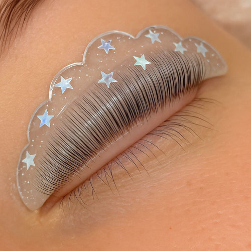 Modelo Nuvem de Moldes/Pads/Shields para Lash lifting contém 5 pares de diferentes tamanhos