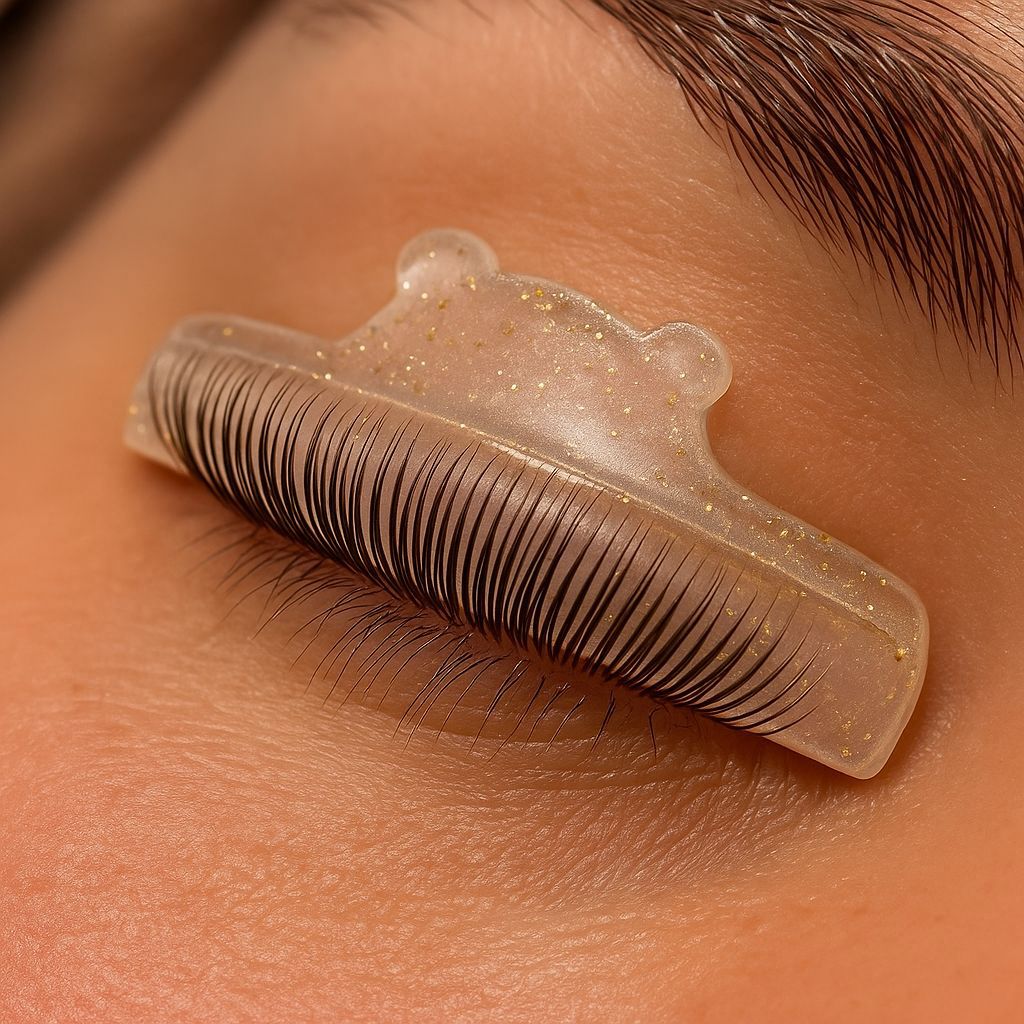Modelo Ursinho de Moldes/Pads/Shields para Lash lifting contém 4 pares de diferentes tamanhos