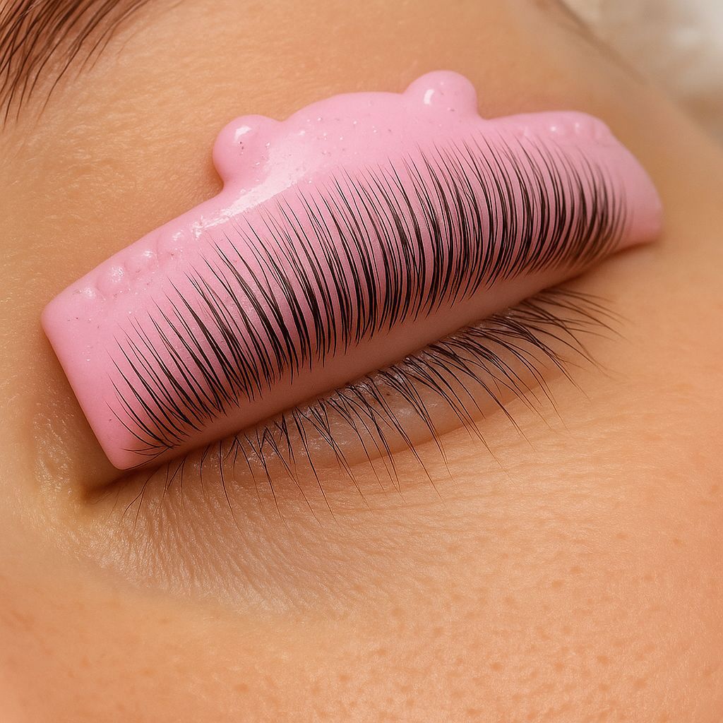 Modelo Ursinho de Moldes/Pads/Shields para Lash lifting contém 4 pares de diferentes tamanhos