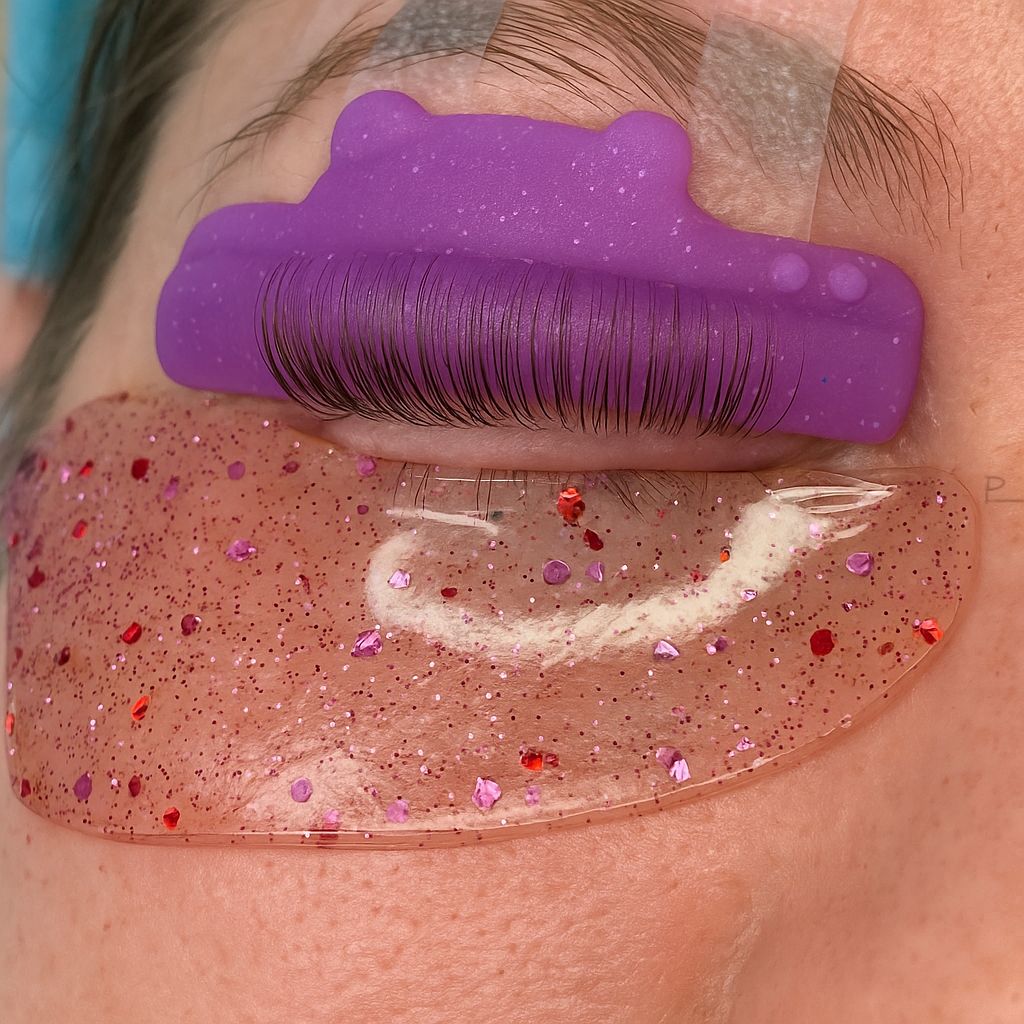 Modelo Ursinho de Moldes/Pads/Shields para Lash lifting contém 4 pares de diferentes tamanhos